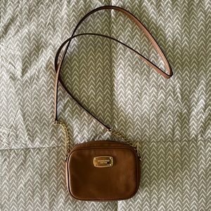 MICHAEL KORS Tan Crossbody Bag